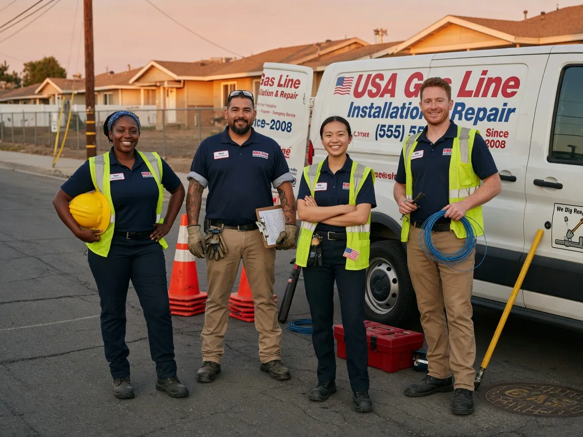 Gas Line Installation company in Eva, AL